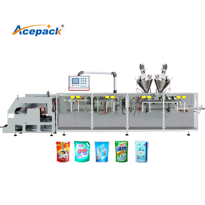 Automatische Broodjesfilm die Tribune op het Poeder vormen die van de de Machineritssluiting van de Zakverpakking Horizontale Verpakkingsmachine vullen